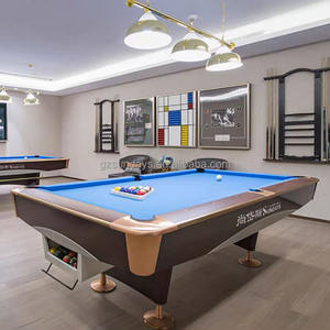 Table de billard professionnelle 9 pieds avec accessoires complets, éclairage et <span class=keywords><strong>feutre</strong></span> PNS - Product Image 2