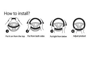 Funda <span class=keywords><strong>para</strong></span> <span class=keywords><strong>Volante</strong></span> Deportiva Antideslizante de Fibra de Carbono y Cuero PU con Apariencia Reflectante Láser que Cambia con la Luz Solar - Product Image 6