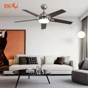 Ev şube led tavan lambası dekorasyon avize fan uzaktan 3 hız kontrplak tavan lambası ile fan