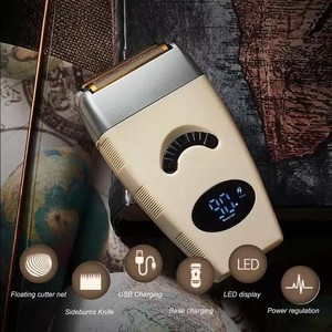 Men's Twin Blade Rechargeable Foil Shaver Electric <b>Beard</b> <b>Trimmer</b> <b>Cordless</b> Face Shaver - Product Image 3