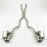 Tuyaux d'échappement Catback de haute qualité avec silencieux à valve pour Bentley Continental GT V12 6.0L – Amélioration du son de la voiture de sport