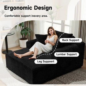 Sofá <span class=keywords><strong>de</strong></span> <span class=keywords><strong>Suelo</strong></span> Lazy Floor, Sillón Individual Convertible Fácil <span class=keywords><strong>de</strong></span> Mover y Compactar para Dormitorio - Product Image 4