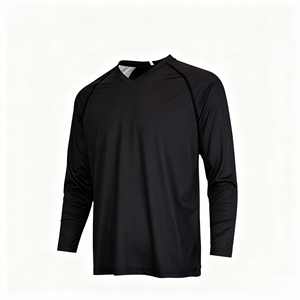 कस्टम उच्च गुणवत्ता वाले पॉलिएस्टर सबलिमिनेशन डिजाइन स्पोर्ट्सवियर त्वरित शुष्क सांस लेने योग्य पुरुष जिम आउटडोर फिटनेस के लिए टी शर्ट चलाते हैं। - Product Image 1