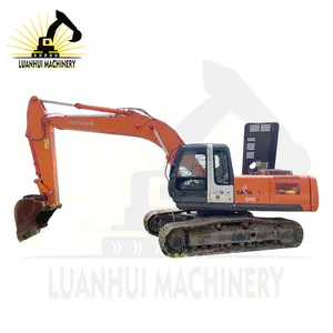 Dijual ekskavator 24ton Hitachi Zx240 asli Jepang hidrolik berat bekas besar