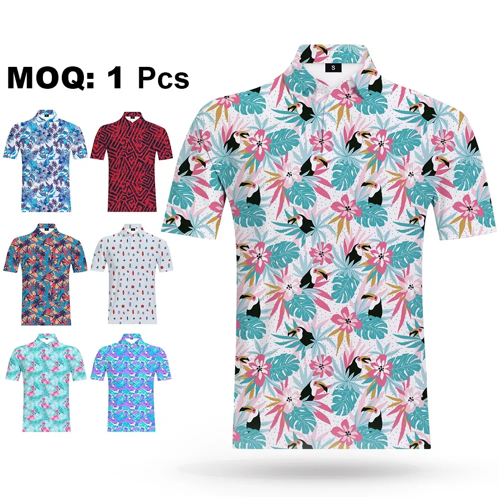 New Arrival Custom LOGO Slim Fit Uniform Golf t-shirts 100% Polyester Sport Tshirts Plain Polo T Shirts For Men