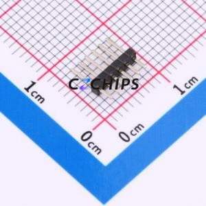 HX PZ1.27-1x6P ZZ Pin Header Through hole Component (THT),P=1.27mm Connector 1x6P 1.27mm Pin Header Through Hole - Product Image 2