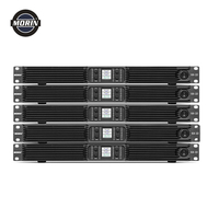 Amplificateur de puissance numérique professionnel Morin K-420 4x8Ohm 2000W 4 canaux, classe D, 1U, pour DJ, réponse en fréquence 20Hz-20kHz, 110dB