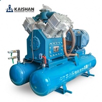 Compresseur d'air minier mobile Kaishan 15KW Nouveau compresseur à vis sans diesel Lubrification à l'huile Composants de gaz-Moteur de réservoir à vendre