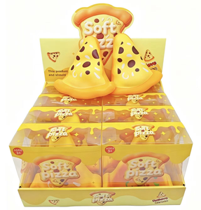 Nouvel Arrivage Jouet Squishy Géant, Jouets Fidget Unzip Toast, Jouets Fidget Crunchy Sheep, Jouet Promotionnel Pizza Squeeze Souple et Sandwich à Rebond Lent - Product Image 5