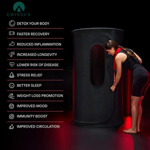 Sauna sec portable Ewinsun avec chauffage, salle de vapeur personnelle à domicile pour la désintoxication, la récupération, la perte de poids et un meilleur sommeil - Product Image 3