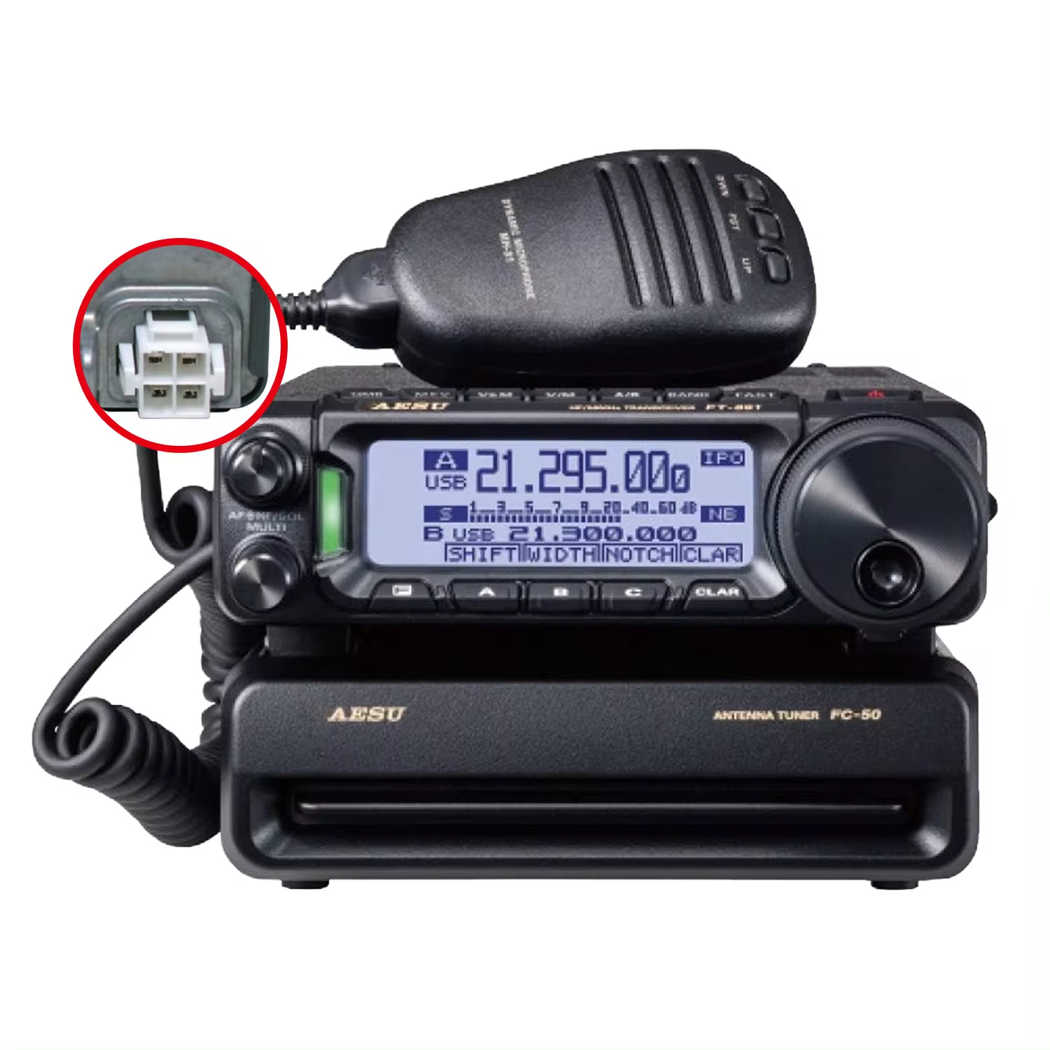Yaesu Ft-891 Ft891 Cabel 50km Walkie Talkie Japan Full All