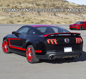 VLAND fábrica siete modo cola plena luz trasera Led lámpara de coche para Ford Mustang de quinta generación 2010-2012 - Product Image 6