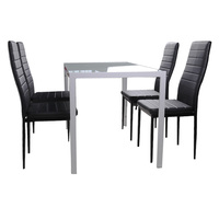 Ensemble de table à manger Juego De Comedor 6 Sillas Comedor De acer Inox De 6 Sill Ensembles de table à manger 6 chaises