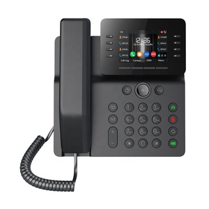 Téléphone <span class=keywords><strong>IP</strong></span> professionnel V64 Prime avec 12 lignes SIP Nouveau design compatible avec le réseau WiFi pour le bureau - Product Image 1
