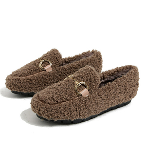 Nuevas Zapatillas <span class=keywords><strong>de</strong></span> Moda para Mujer, Cálidas, con Plataforma, Casuales, <span class=keywords><strong>de</strong></span> Peluche, Felpa, para Invierno, Último Modelo - Product Image 5