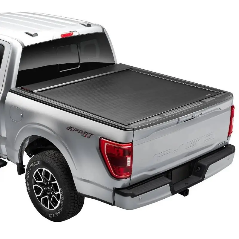 Electric Roller Shutter Retractable Truck Bed Tonneau Cover | LG151M | for 2017 - 2023 Ford F-250/350