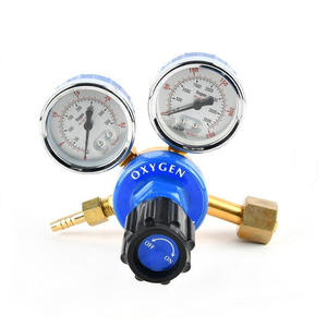 Vanne de réduction de pression d'oxygène à filetage interne/extérieur G5/8, soudage TIG, découpe, soudeur, manomètre d'azote pour la régulation de la pression - Product Image 2