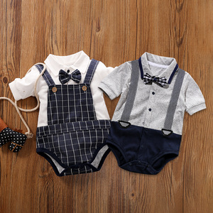 Vêtements bon marché pour bébés garçons de quatre <span class=keywords><strong>mois</strong></span> à un an grenouillère pour enfants bébés garçons - Product Image 5