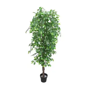 Árvore de plantas artificiais popular decorativa promocional de boa qualidade para decoração a oliveira artificial para decoração interior ao ar livre