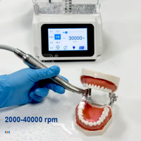 Système de moteur électrique dentaire avec réservoir d'eau indépendant de 1000 ml, micromoteur sans balais 2000-40000 tr/min pour la chirurgie implantaire et la restauration