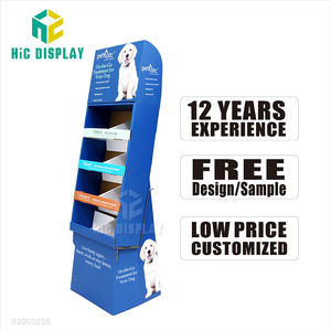 Exhibidores de Cartón para Productos de Mascotas, Juguetes, Comida, Exhibidores de Piso para Tiendas de Mascotas - Product Image 6