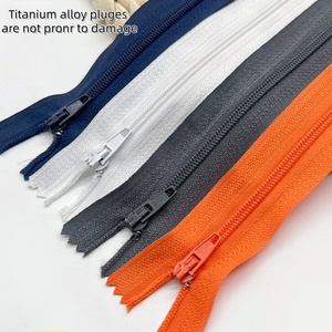Giá thấp 5 # Đen Nylon dây kéo mở-kết thúc dây kéo tùy chỉnh dây kéo cho hàng may mặc - Product Image 2