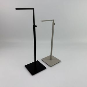 Custom Modern Adjustable Height Stainless Steel Removable Necklace Silk Scarf Handbag Display Stand Hanging Bag <b>Holder</b> - Product Image 2