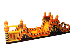 Guerras carrera de obstáculos puente tobogán inflable agua húmeda <span class=keywords><strong>piscina</strong></span> parque infantil gorila inflable Castillo carrera de obstáculos parque infantil - Product Image 3