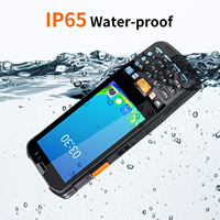 Quick Easy Code T6 Android 11 PDA Portátil para Inventario, Lector de Códigos de Barras Bidimensionales, Resistente a Tres Factores, 4GB RAM + 64GB ROM