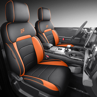 Pour Jetour Shanhai T2 2024 : Kits intérieurs, housses de siège de voiture personnalisées, ensemble complet en cuir, style sport, housses de sièges avant et arrière, coussins
