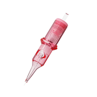 Cartouche d'aiguilles de tatouage permanente Arenahawk Rose en acier inoxydable stérilisé, boîte de 20