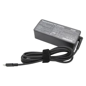 20V 3.25A 65W Type-C Ac Adapter Type C Charger For Lenovo Laptop Ac Dc Laptop Adapter