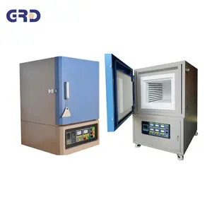 Industrial electric high temperature muffle furnace oven with ceramic fiber chamber