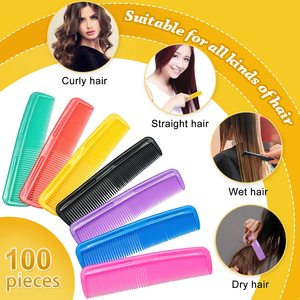 หวีตัดผมแบบมืออาชีพ ซี่หวีสองชั้น สำหรับร้านทำผม - Product Image 6