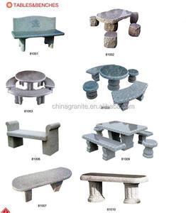 حديقة الديكور الجرانيت حجر اليابانية الجداول الكراسي الحجر أطقم للحديقة - Product Image 6