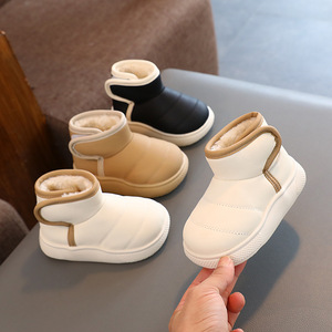 Bottes d'hiver de luxe pour enfants, en fourrure, pour filles, bottes de neige en peluche, vente en gros d'usine de mode - Product Image 2