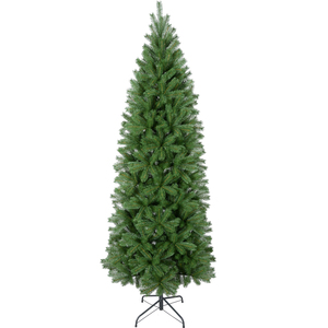 Wholesale Natural Christmas Trees Decorated Luxury Pe Christmas Tree <b>Pencil</b> Slim Christmas Trees - Product Image 1