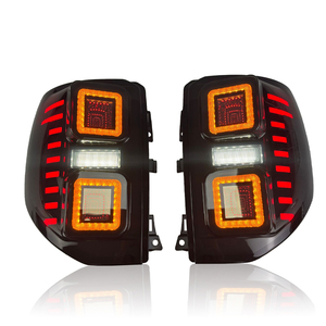 Gruppo Fanali Posteriori a LED 12V con Lente Fumé, Luci di Freno, Indicatori di Direzione e Retromarcia per <span class=keywords><strong>Ford</strong></span> Bronco <span class=keywords><strong>Sport</strong></span> 20-23 - Product Image 1