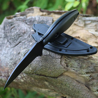 Couteau de survie extérieur intégré multifonctionnel avec étui Yangjiang K, modèle 07809, pour approvisionnement transfrontalier