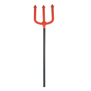 Horquilla <span class=keywords><strong>del</strong></span> <span class=keywords><strong>Diablo</strong></span> de Halloween, Pequeña Horquilla Triangular <span class=keywords><strong>del</strong></span> <span class=keywords><strong>Diablo</strong></span>, <span class=keywords><strong>Tridente</strong></span>, Horquilla con Cuernos de Toro Rojos, Artículo de Arma, <span class=keywords><strong>Diablo</strong></span> - Product Image 3