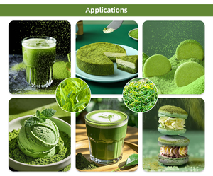 ชาเขียวมัทฉะแบบผงสำหรับลดน้ำหนัก สูตรธรรมชาติ ได้รับการรับรองฮาลาล ผลิตภายใต้แบรนด์ของคุณเอง (OEM) บรรจุภัณฑ์แบบถุง/กล่อง/ขวด ขนาด 500 กรัม - Product Image 3