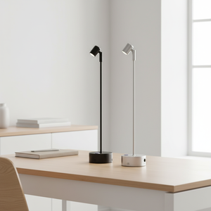 <span class=keywords><strong>Faretti</strong></span> LED con Ricarica Wireless, Luci per Vetrine in Ferro Battuto Fatte a Mano, Moderne per Esposizioni di Gioielli e Banconi - Product Image 1