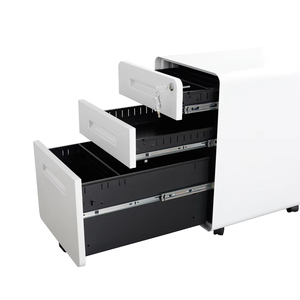 Wholesale Design Home Furnishing Storage With Lock <strong>Wheels</strong> 3 Drawer Steel File <strong>Cabinet</strong> - Product Image 2