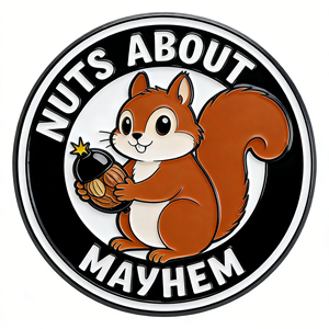 Danger Dagger Animal Enamel <b>Pins</b> Custom I ENJOY DANGER Brooches Lapel Badges <b>Clothes</b> Animal Jewelry Chinese New Year Graduation - Product Image 3