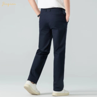 Pantalon chino décontracté pour homme 100% coton, coupe slim, jambe droite, respirant, fabrication OEM, étiquette privée, directement de l'usine