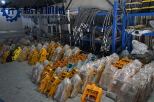 الهيدروليكية كسر مطرقة مربع إسكات الجانب العلوي نوع Grapper حفارة كسار صخر هيدروليكي المطرقة مطرقة ثاقبة الكسارة - Product Image 6