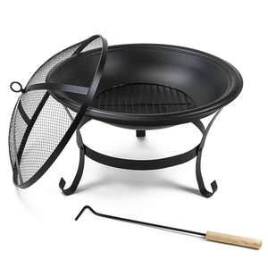 <span class=keywords><strong>Brasero</strong></span> décoratif d'extérieur en fer pour <span class=keywords><strong>barbecue</strong></span>, <span class=keywords><strong>brasero</strong></span> rond en métal à bois pour jardin - Product Image 2