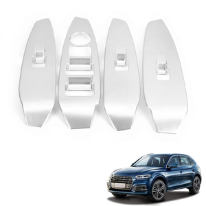 Cubiertas Decorativas para Botones de Elevación de Ventanas Laterales de Coche, ABS, 4 Piezas, Aptas para Mazda CX-5 2015 - Product Image 1