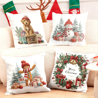 Coussins décoratifs de Noël avec des motifs festifs pour une saison des fêtes chaleureuse