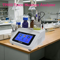 Analizador Automático de Humedad en Aceite para Transformadores TIMEPOWER TP653 con Agitación de 9 Velocidades y Conversión Multiunidad para Pruebas en la Industria Eléctrica